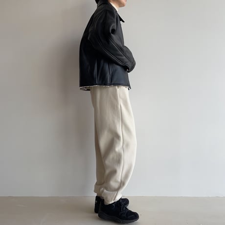 《予約販売》boa liner eco leather jacket_no0338