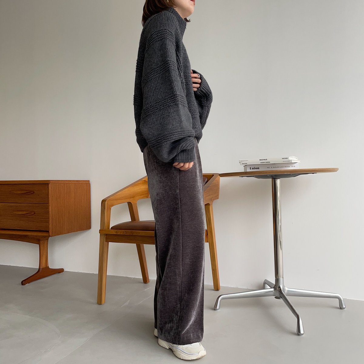 nokcha original】2way quality over trench coat/
