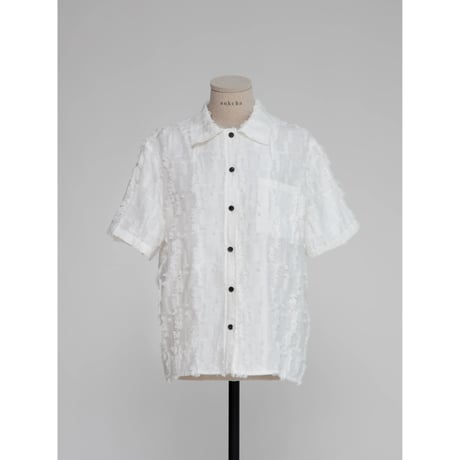 【NOKCHA original】jacquard shirt/3colors_nb0244