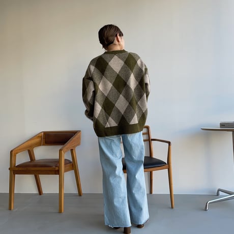 《予約販売》argyle soft knit/2colors_nt1121