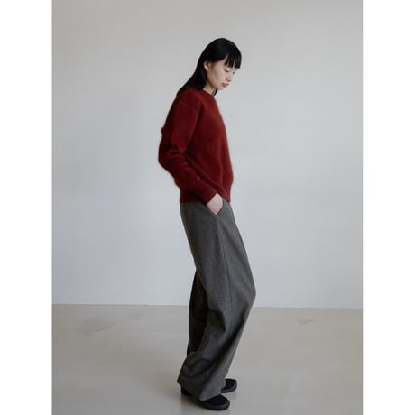 《予約販売》silhouette angora knit pullover/2colors_nt2196