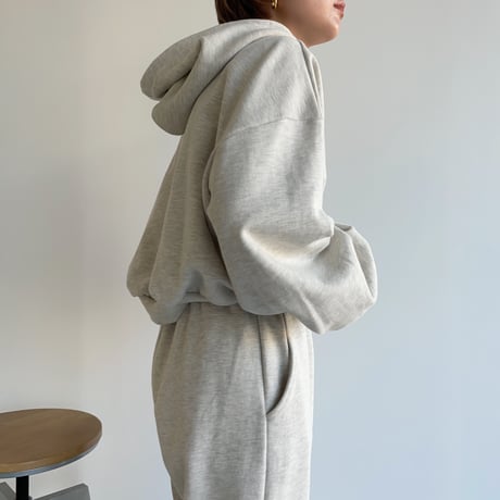 【nokcha original】“latte de the vert”hood mtm/3colors_nt1047