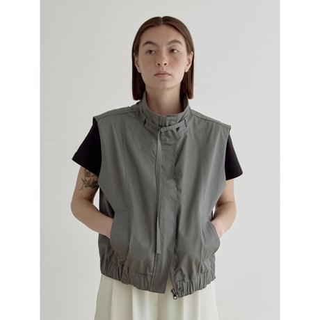 《予約販売》2way mannish vest/2colors_no0520