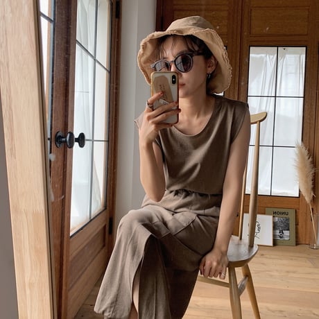 《予約販売》fringe bucket hat/2colors_na0168