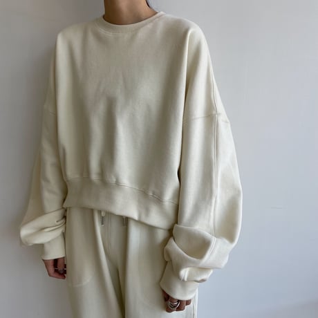 【nokcha original】“nc” croped mtm/3colors_nt1607