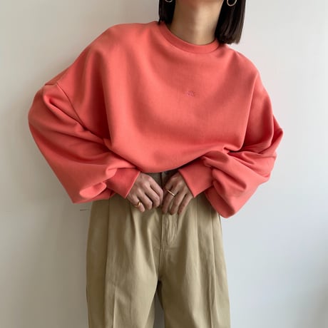【nokcha original】“nc”over sweat pullover/3colors_nt1282