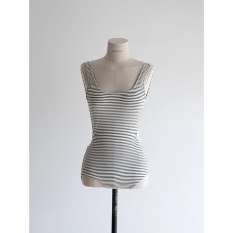 《予約販売》border lady swim wear/2colors_nw0001