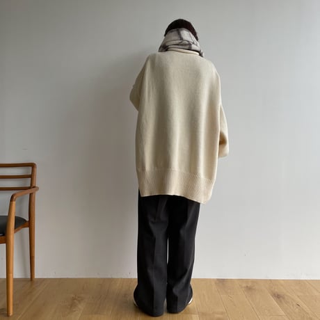 《予約販売》warm check muffler_na0477