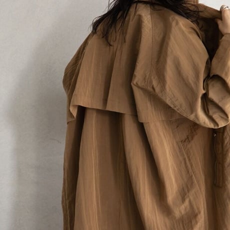 【nokcha original】washer quilting trench coat/beige_no0121