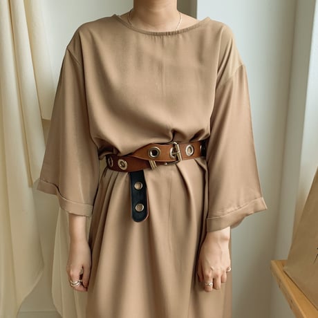 ✳︎予約販売✳︎punching belt/2colors_na0054