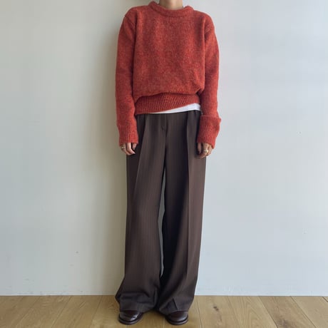 《予約販売》melange over knit/3colors_nt1869