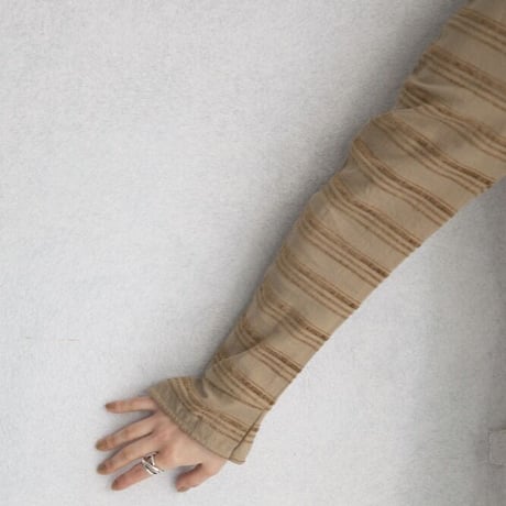 【nokcha original】jacquard lady dress/beige_nd0117