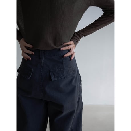 《予約販売》pigment oval cargo pants/2colors_np1037