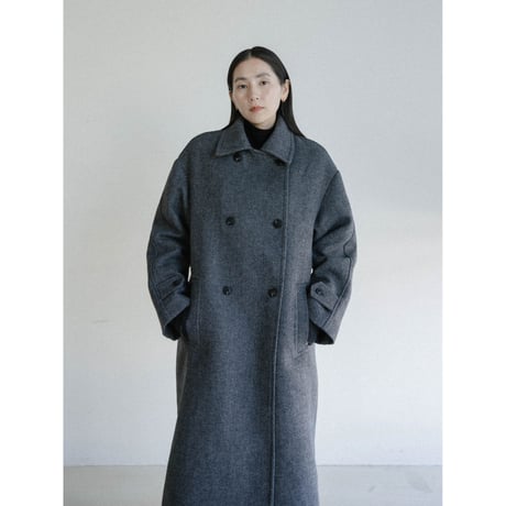 《予約販売》quilting linner tweed middle coat/2colors_no0500