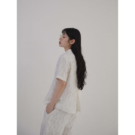 【NOKCHA original】jacquard shirt/3colors_nb0244