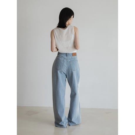 《予約販売》gradation mannish jeans/2colors_nj0142