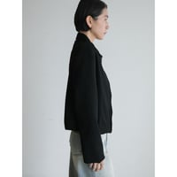 《予約販売》double zip minimal jacket/2colors_no0531
