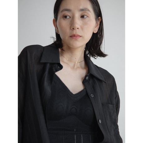 《予約販売》nuance sheer shirt/2colors_nb0306