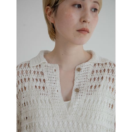 《予約販売》crochet knit tops/2colors_nt2295