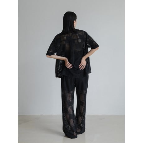 《予約販売》jacquard knit pants/2colors_np1134