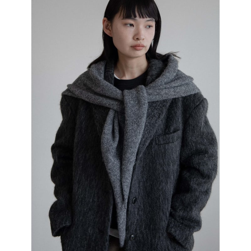 予約販売》mulch knit scarf/2colors_na0696 | NOKCHA 予約販売》mulch knit scarf/2colors_na0696 | NOKCHA