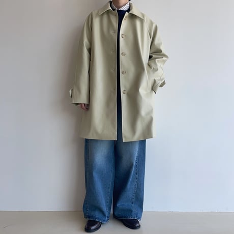 《予約販売》raglan eco leather jacket/2colors_no0361