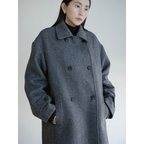 《予約販売》quilting linner tweed middle coat/2colors_no0500