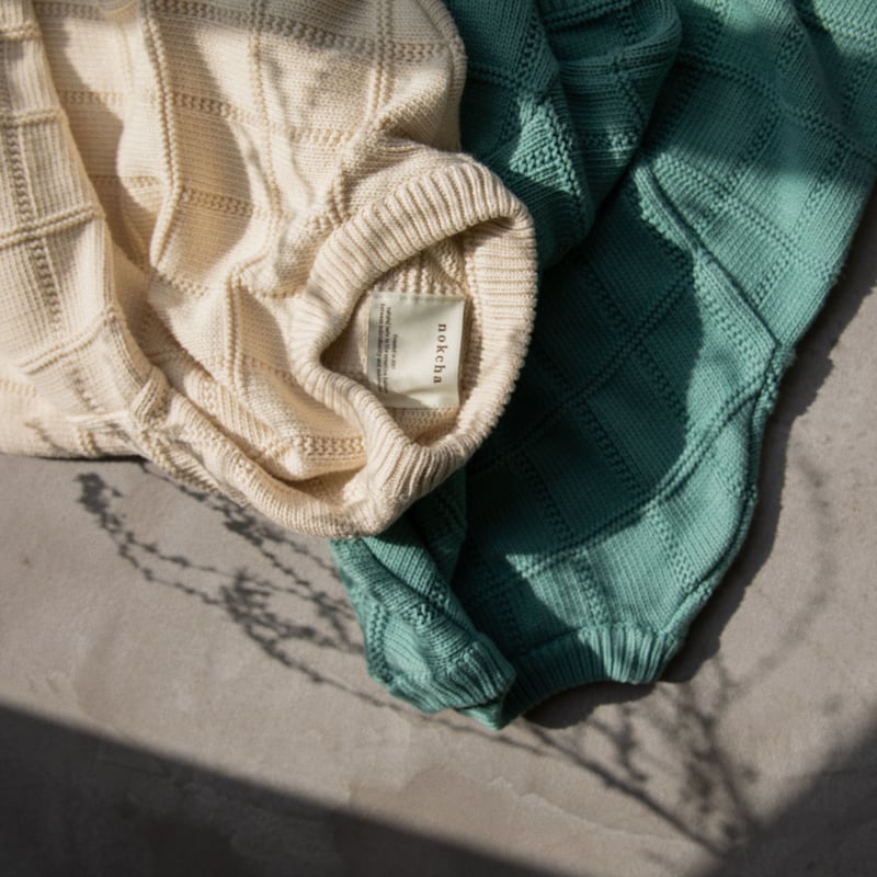 ニット+セーター nokcha / simply over knit NOKCHA