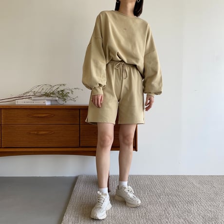 【nokcha original】“nc”over sweat pullover/3colors_nt1282