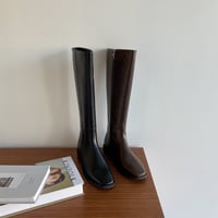 《予約販売》long mannish boots/2colors_na0322
