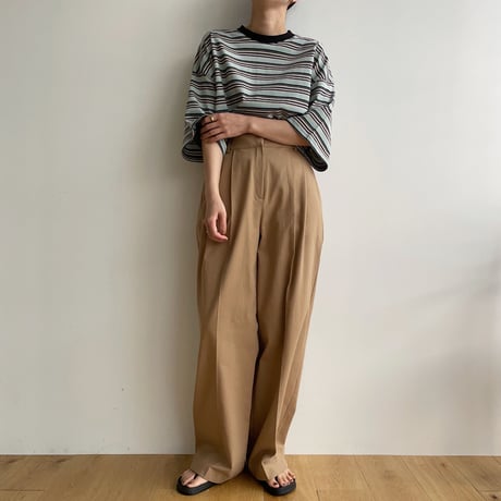 《予約販売》tuck light chino pants/2colors_np0802