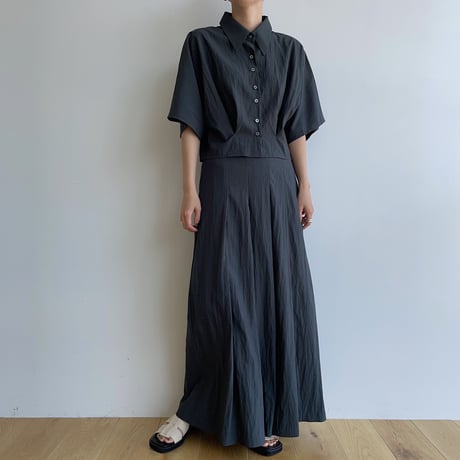《予約販売》minimal mannish blouse/2colors_nb0150