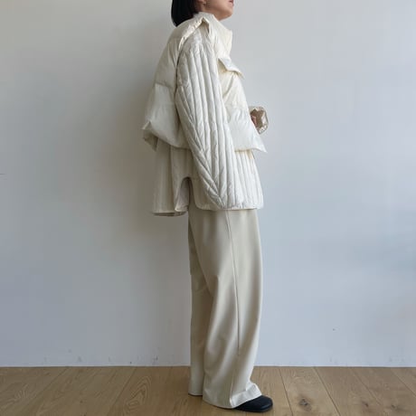 【nokcha original】2set down jacket/white_no0308
