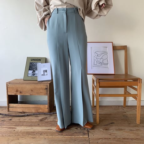 《予約販売》tuck long pants/2colors_np0159