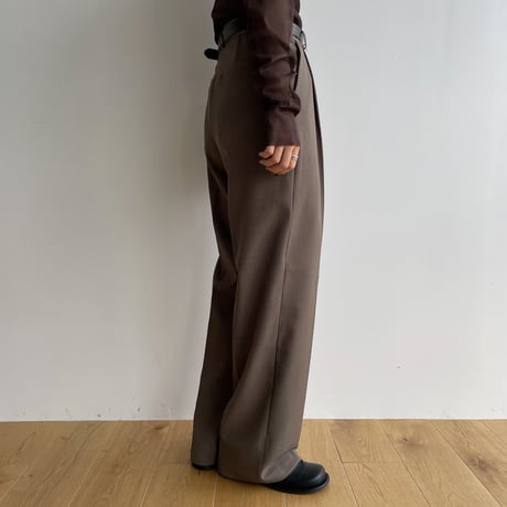 《予約販売》one tuck slacks pants/3colors_np0744