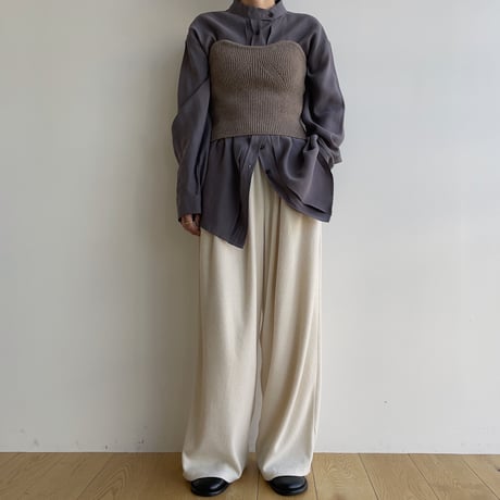 《予約販売》lady knit bustier/2colors_nt1878