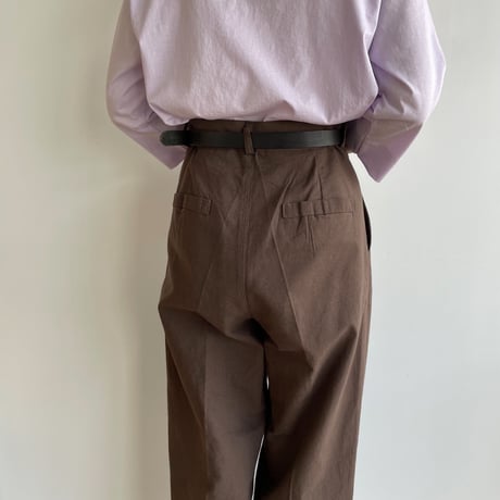《予約販売》natural linen long pants/2colors_np0585