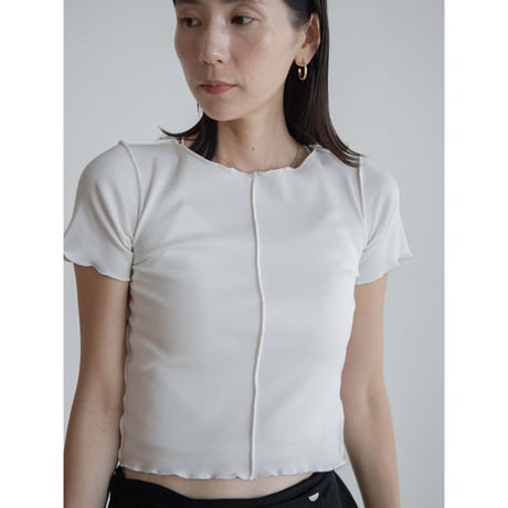 《予約販売》accent hem minimal tee/3colors_nt2368