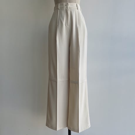 【nokcha original】knee wide pants/2colors_np0826