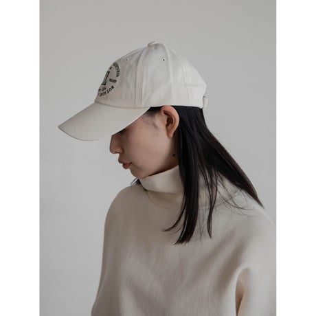 《予約販売》embroidery mannish cap/3colors_na0692