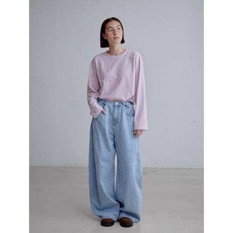 《予約販売》raglan sleeve stretch tops/3colors_nt2508
