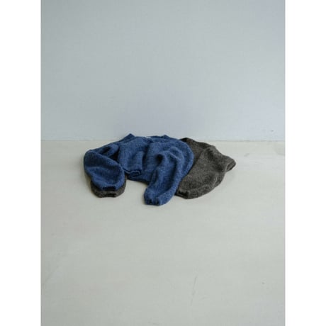 《予約販売》melange mannish knit/2colors_nt2436