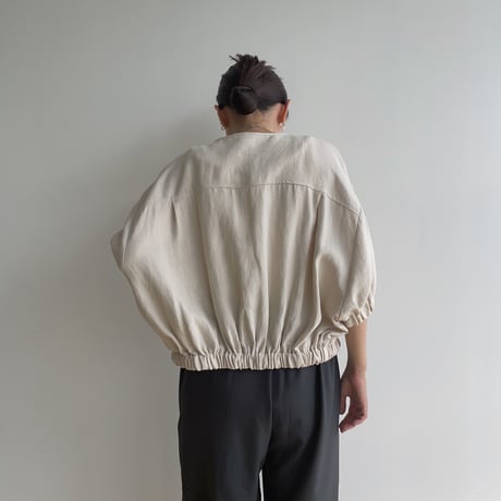 《予約販売》minimal linen jacket/2colors_no0300