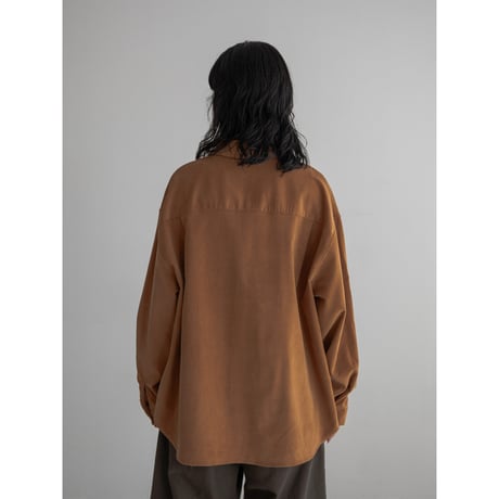 《予約販売》corduroy mannish over shirt/2colors_nb0269