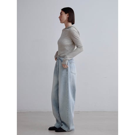 《予約販売》sheer hoodie tops/3colors_nt2509