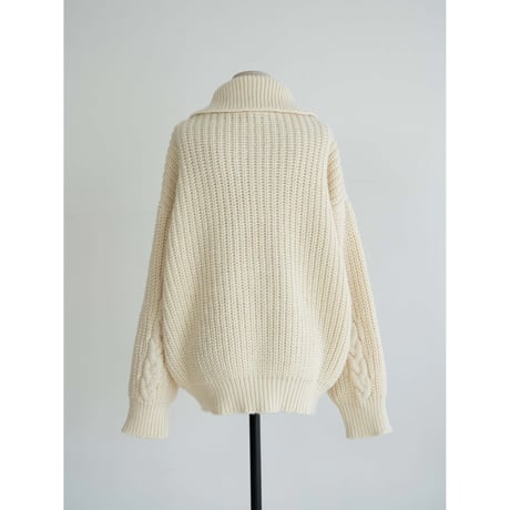 《予約販売》accent cable knit_nt2441