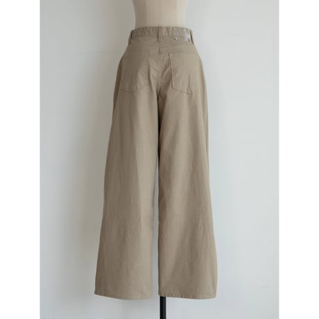 《予約販売》jacquard cotton pants/2colors_np1166
