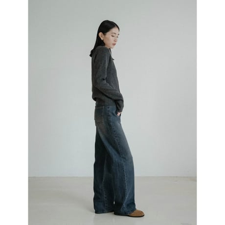 《予約販売》lady lib knit cardigan/2colors_nt2429