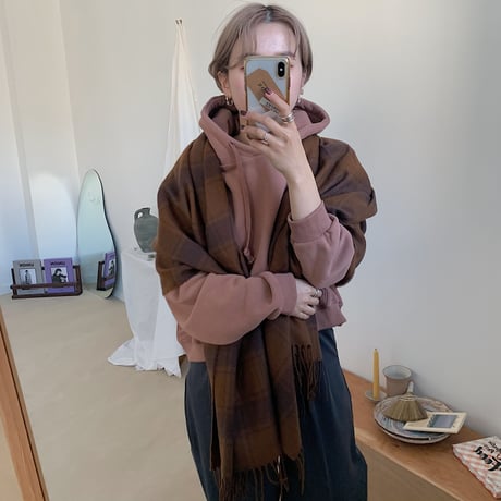 ✳︎予約販売✳︎check stole_na0109
