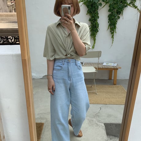 ✳︎予約販売✳︎minimal shirt/2colors_nb0010